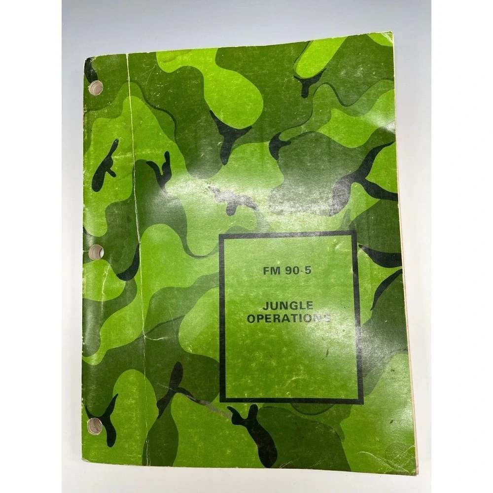 FM 95-5 Jungle Operations Military‎ Field Manual Vintage